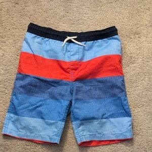 Lands End Boys Swim Trunks Size Medium